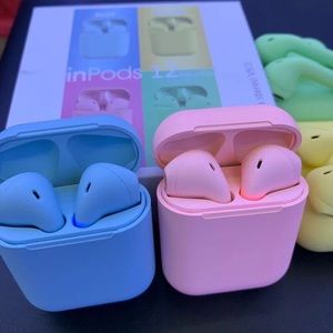 (PINK) BRAND NEW Wireless Earbuds Sealed In Box